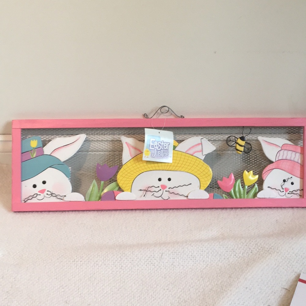 NWT Vintage Easter Jubilee Wall plaque